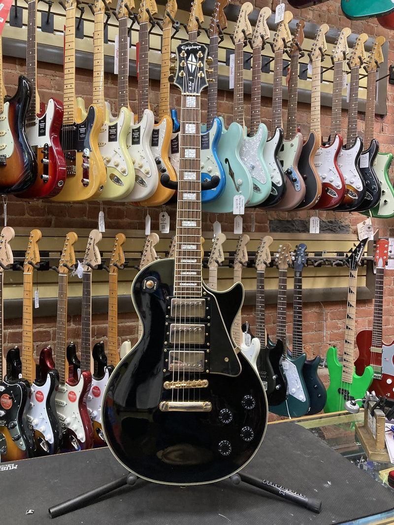 Epiphone Les Paul Custom Black Beauty (3-Pickup), Ebony