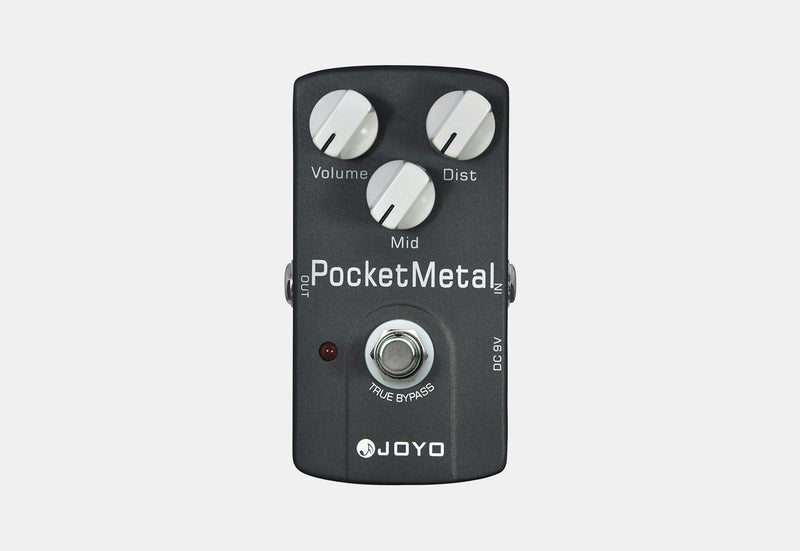 JOYO Audio JF-35 Pocket Metal Distortion Guitar Effects Pedal