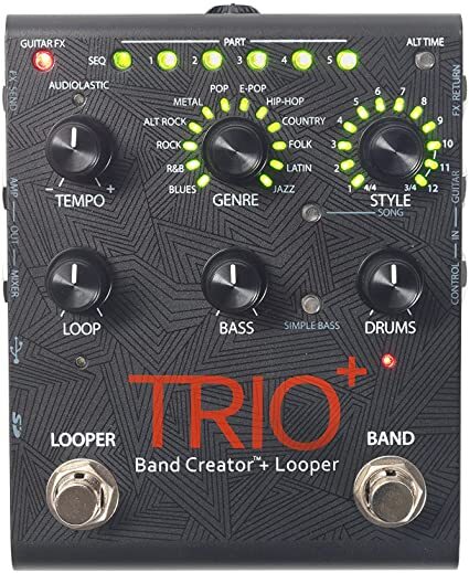 DigiTech Trio+ Band Creator and Looper Pedal