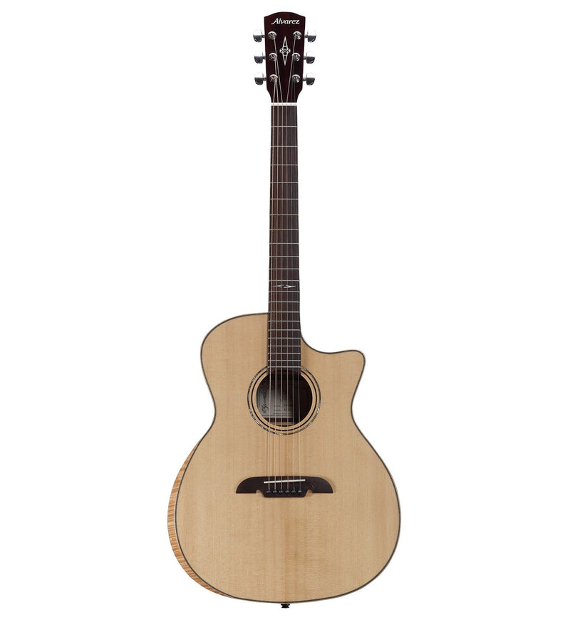 Alvarez AG70WCEAR Artist Series Grand Auditorium Acoustic Electric w/Cutaway & Armrest Natural