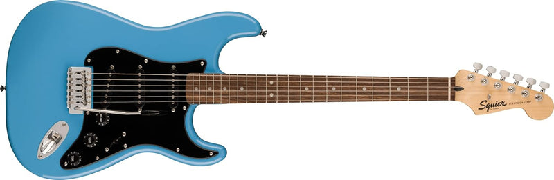 Affinity Strat HSS, Maple Fingerboard, Black Pickguard, Blue Burst