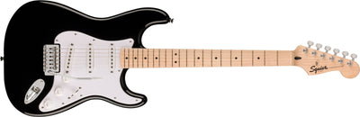 Fender Squier Sonic Stratocaster Pack, Black, with 10G Amp