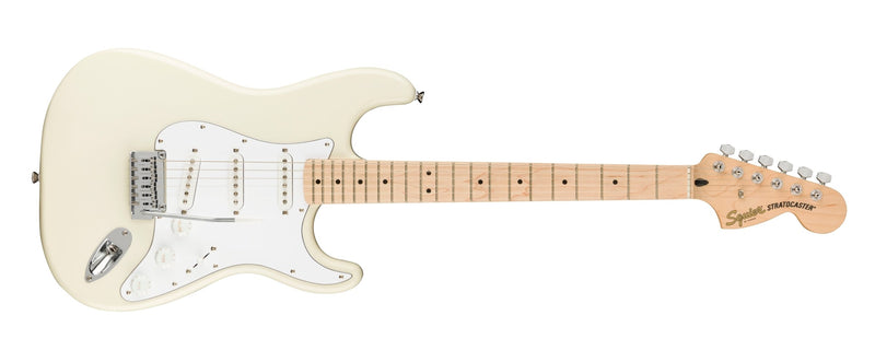 Fender Affinity Series Stratocaster Maple Neck, Olympic White