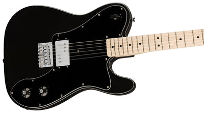 Fender Paranormal Esquire Deluxe, Maple Neck, Black Paisley Gloss