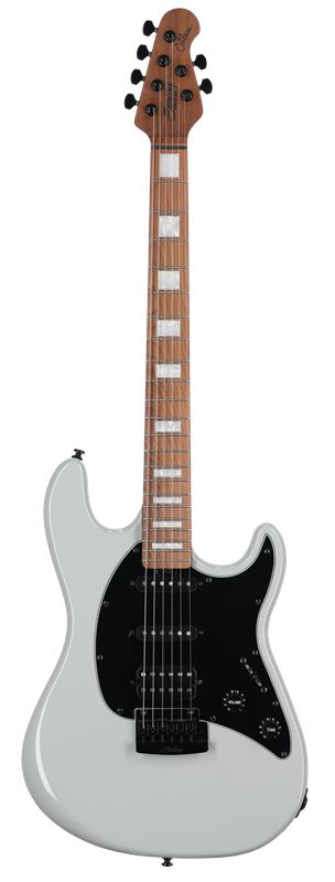 Sterling Cutlass Plus HSS Electric Guitar - Chalk Grey Finish