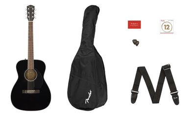Fender CC-60s Concert Pack v2, Black