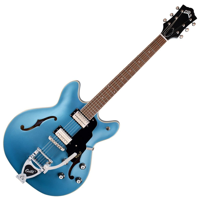 Guild Starfire I DC Pelham Blue Newark Series Semi-Hollow 6-String RH Electric Guitar with Tremolo