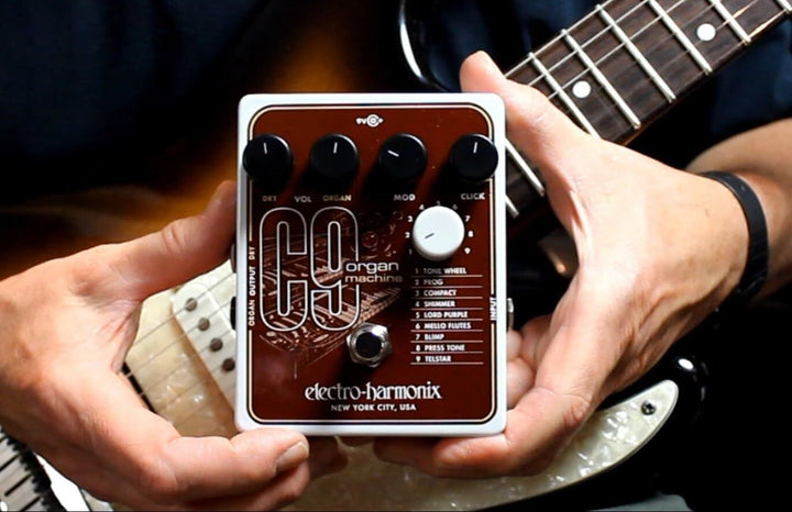 organ guitar pedal Electro Harmonix C9 Organ Machine Pedal