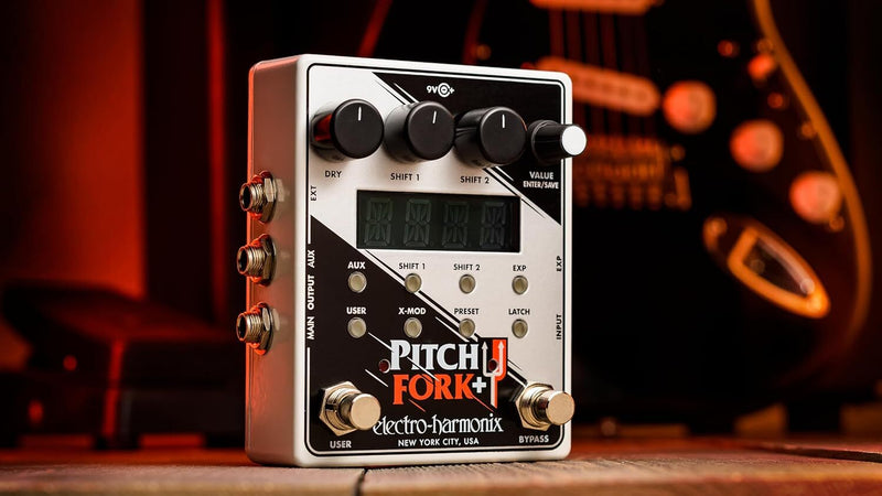 Electro-Harmonix Pitch Fork+ Polyphonic Pitch Shifter Pedal