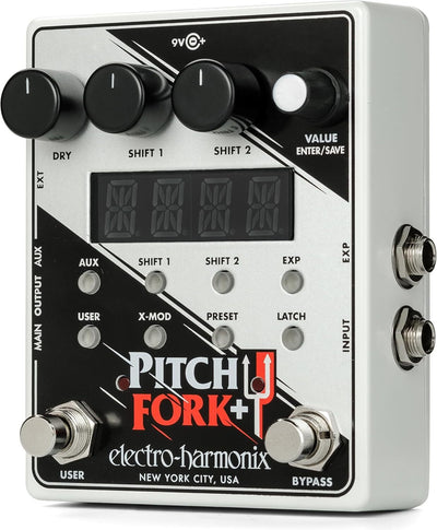 Electro-Harmonix Pitch Fork+ Polyphonic Pitch Shifter Pedal