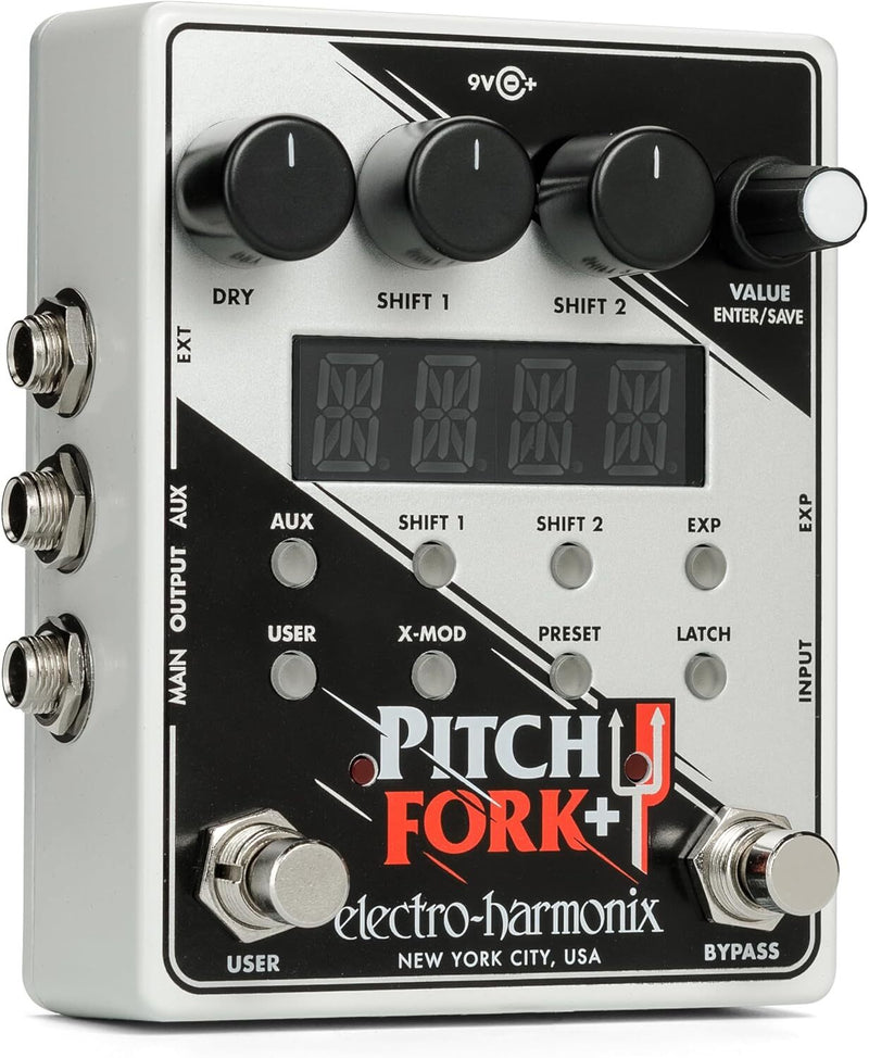 Electro-Harmonix Pitch Fork+ Polyphonic Pitch Shifter Pedal