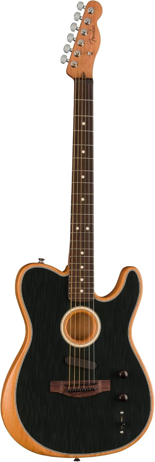 Fender American Acoustasonic Telecaster - Matte Black