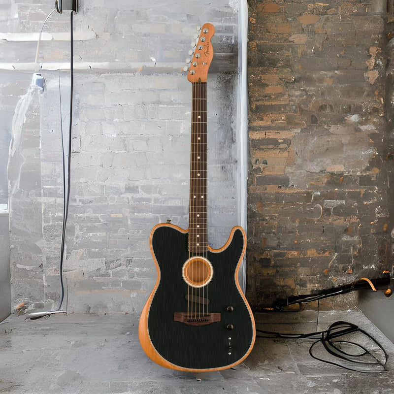 Fender American Acoustasonic Telecaster - Matte Black