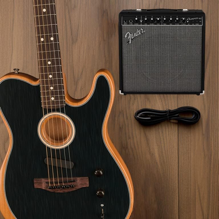 Fender American Acoustasonic Telecaster - Matte Black