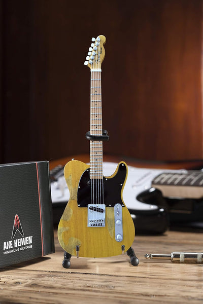 Licensed Fender™ Tele™ - Vintage Blonde - The Boss - Bruce Springsteen Mini Guitar Model