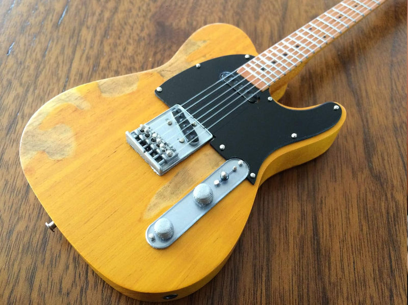 Licensed Fender™ Tele™ - Vintage Blonde - The Boss - Bruce Springsteen Mini Guitar Model