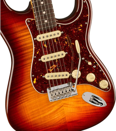 Fender 70th-Anniversary American Professional II Stratocaster Electric Guitar with Rosewood Fingerboard - Comet Burst