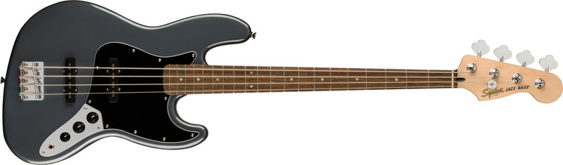 Fender Squier Affinity Series Jazz Bass Laurel Fingerboard, Charcoal Frost Metallic