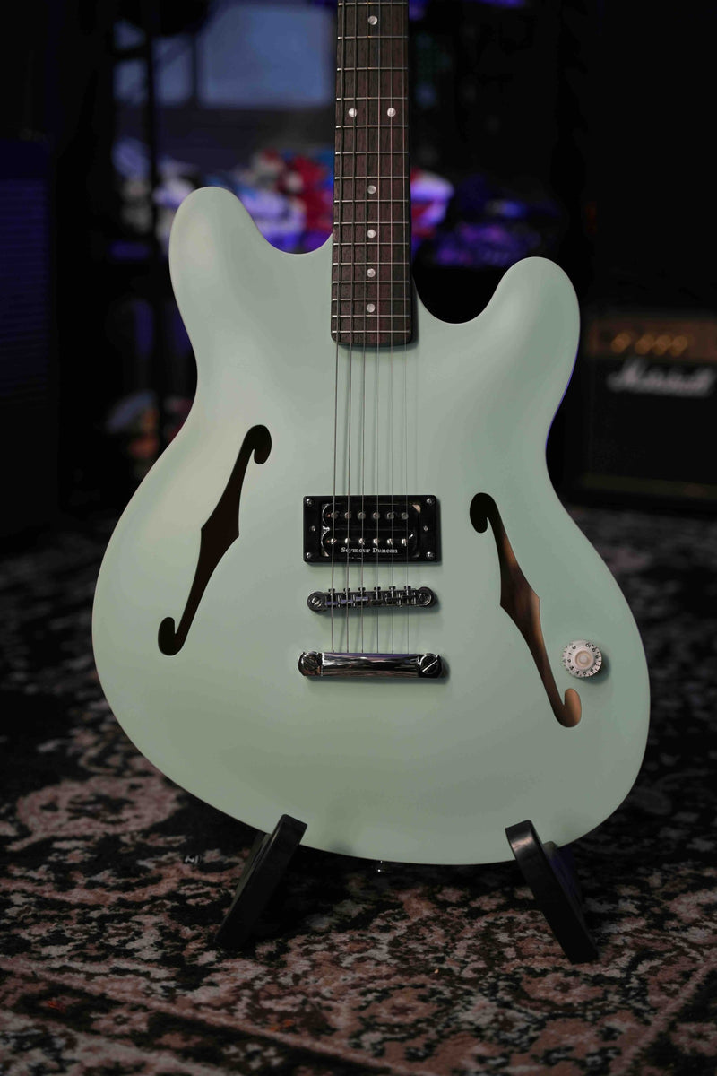 Fender Delonge Starcaster, Rosewood Fingerboard, Chrome Hardware, Surf Green