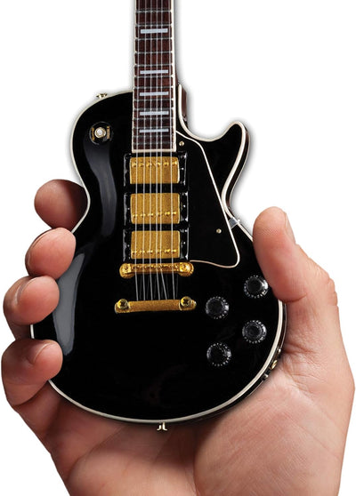 Gibson Les Paul Custom Ebony 1:4 Scale Mini Guitar Model