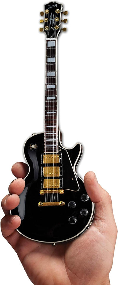 Gibson Les Paul Custom Ebony 1:4 Scale Mini Guitar Model