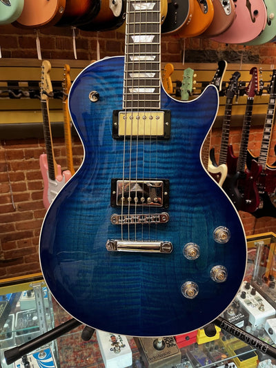 2023 Gibson Les Paul Modern Figured Electric Guitar - Cobalt Burst