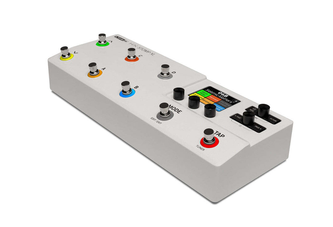 hx stomp expression pedal and footswitch Line 6 HX Stomp XL Guitar Multi-effects Floor Processor