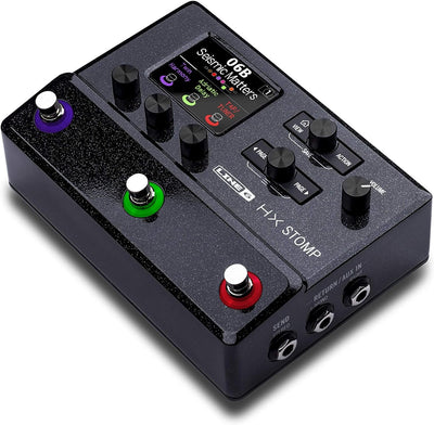 Line 6 HX Stomp Guitar Multi-effects Floor Processor - Black