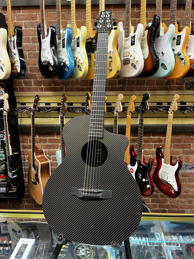 KLOS Full Carbon Grand Cutaway Mini DAE, with Fishman Presys+, with Bag