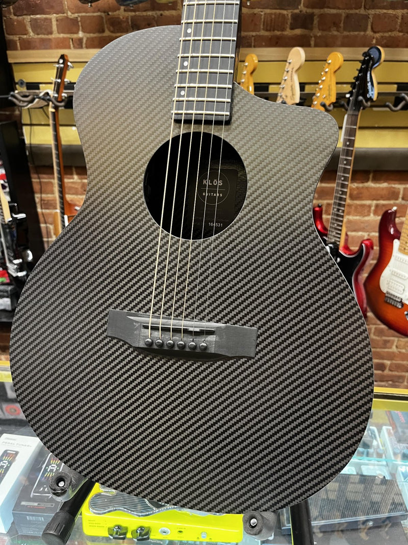 KLOS Full Carbon Grand Cutaway Mini DAE, with Fishman Presys+, with Bag