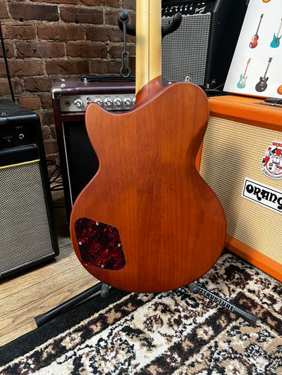 D'Angelico Deluxe Series Brighton Matte Walnut