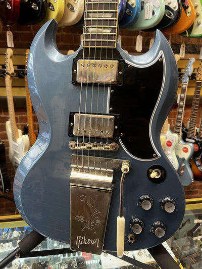 2024 Gibson Murphy Lab '64 SG Standard Pelham Blue