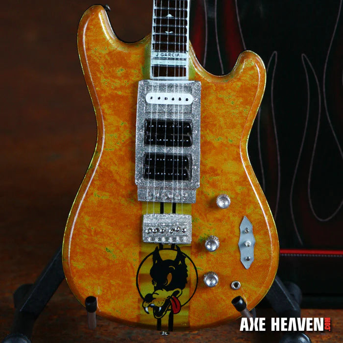 Jerry Garcia™ Wolf™ Tribute Mini Guitar Replica - OFFICIALLY LICENSED