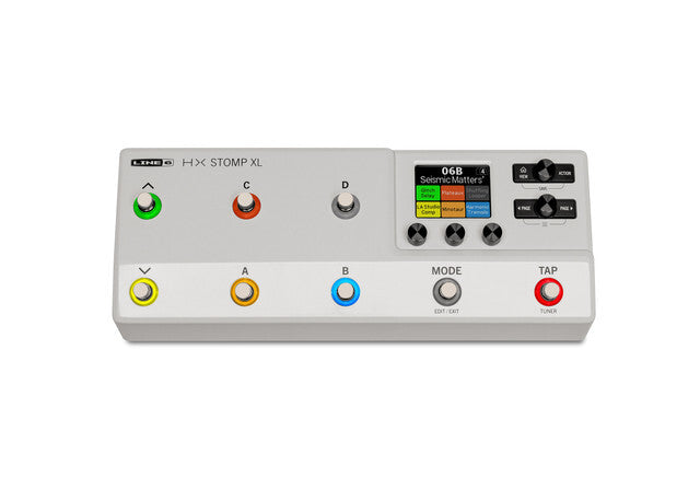 Line 6 HX Stomp XL Guitar Multi-effects Floor Processor -  Limited Edition White