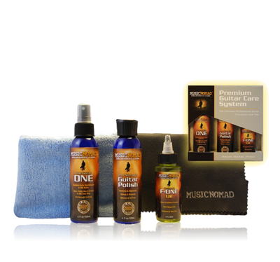 Premium Guitar Care Kit - 5 Pc