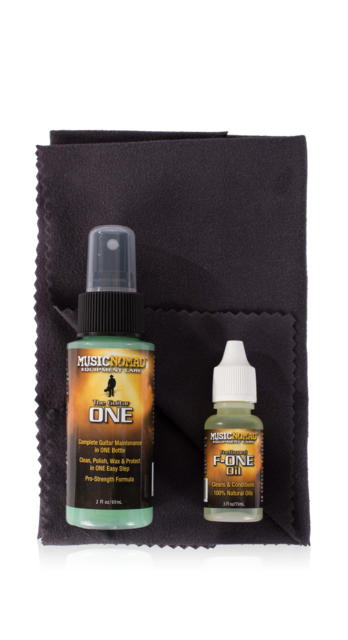 Premium Guitar Care Kit - 3 Pc