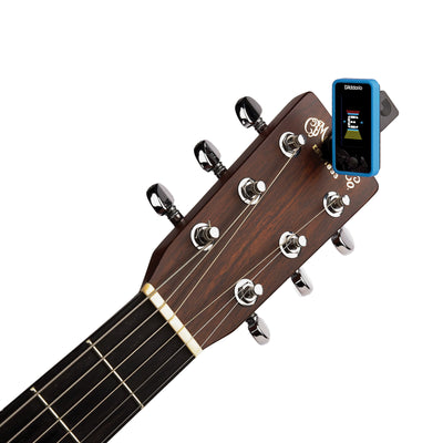 D'Addario Eclipse Headstock Tuner, Blue