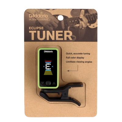 D'Addario Eclipse Headstock Tuner, Green