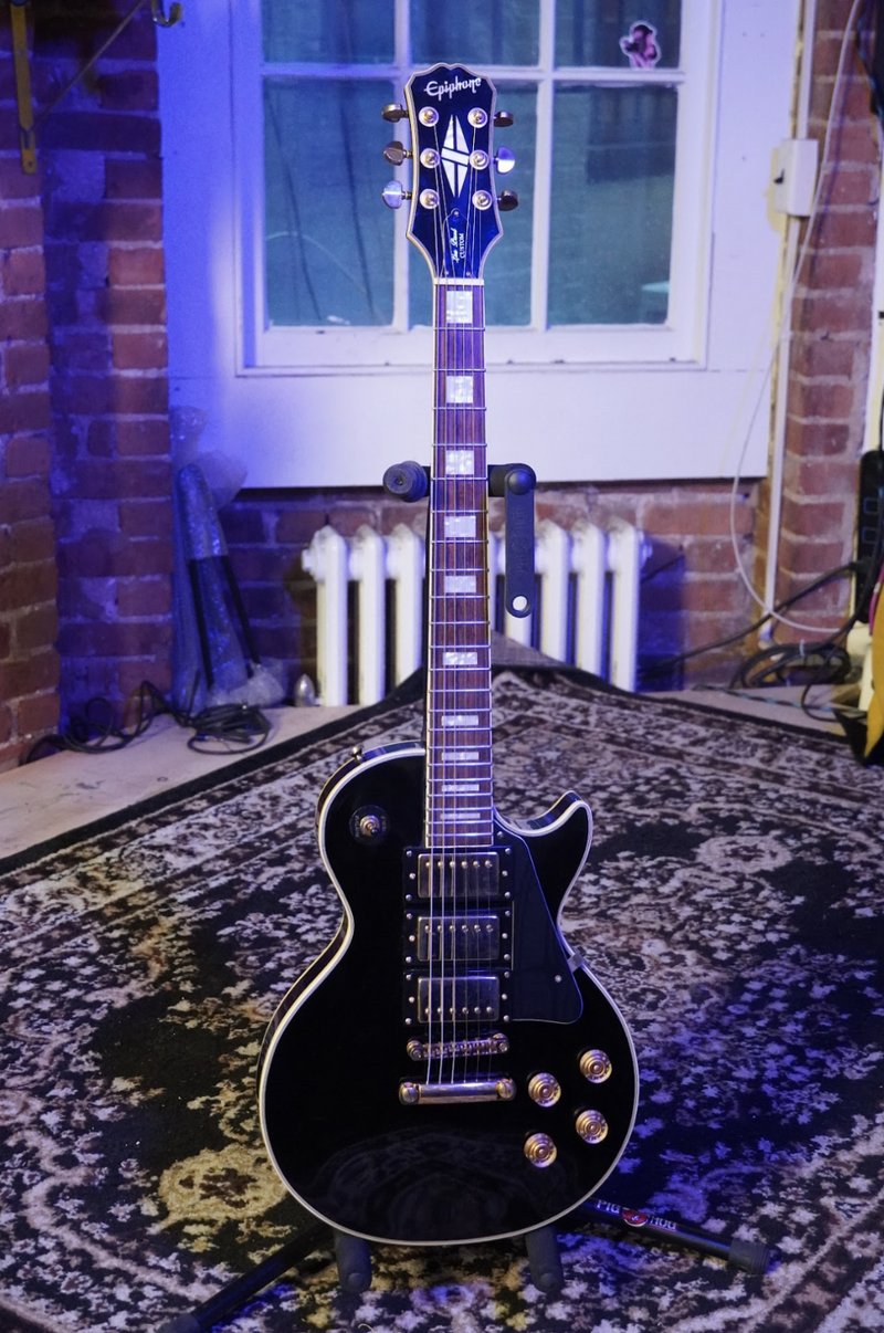 Epiphone Les Paul Custom Black Beauty Made In Korea