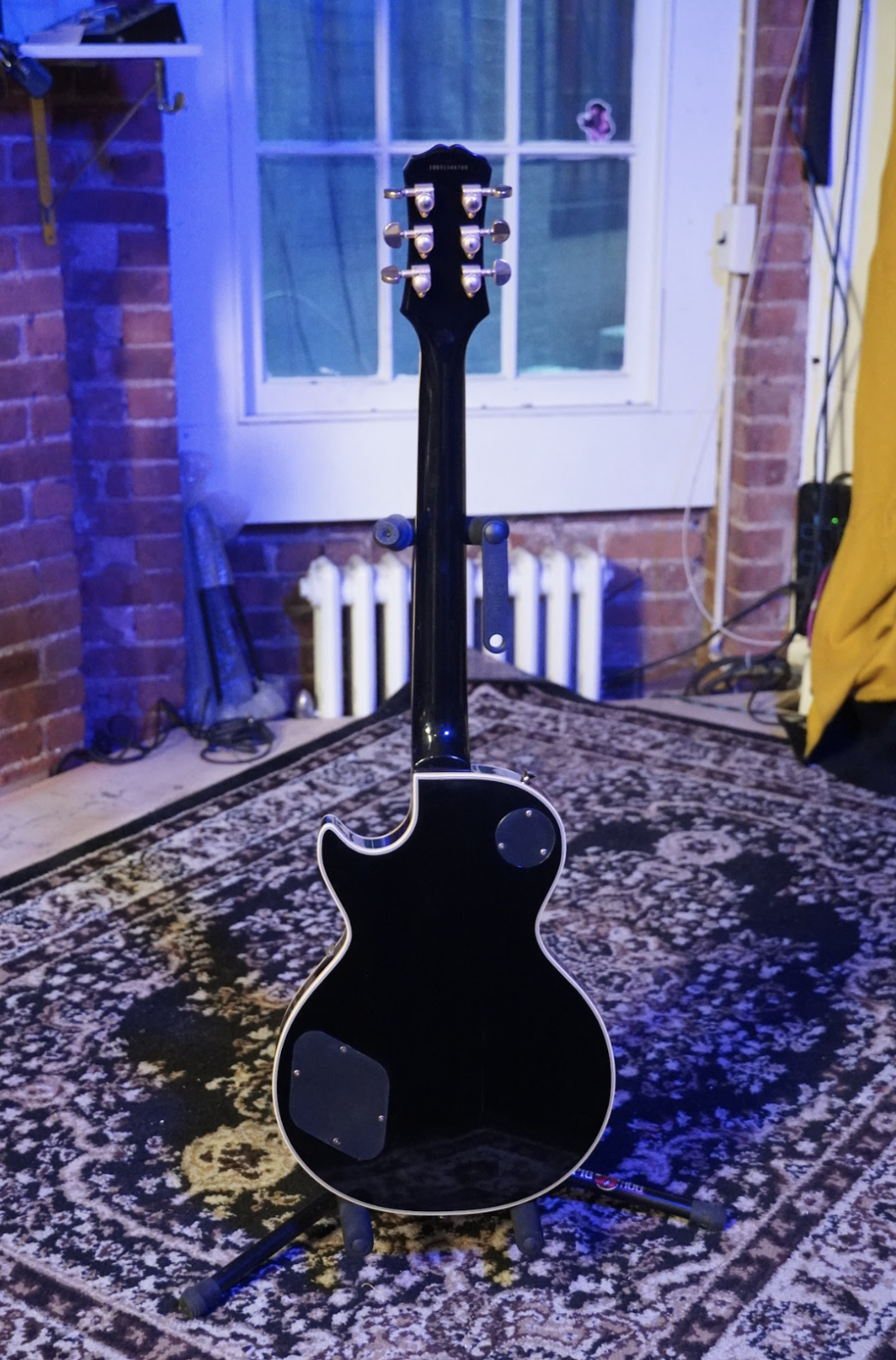 Epiphone Les Paul Custom Black Beauty Made In Korea – Bros Guitars