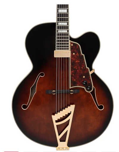 D'Angelico Premier EXL-1 Brown Burst - w/ Gig Bag