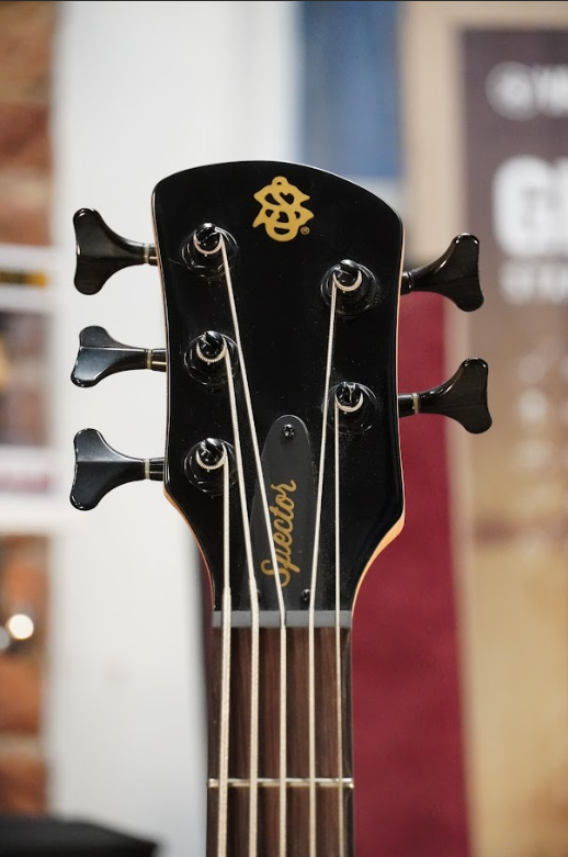 Spector Performer 5 Bass Guitar, Black Finish