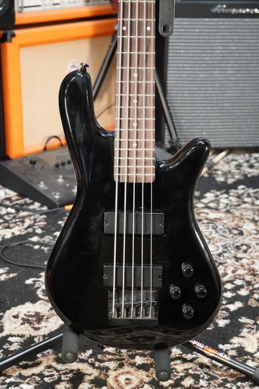 Spector Performer 5 Bass Guitar, Black Finish