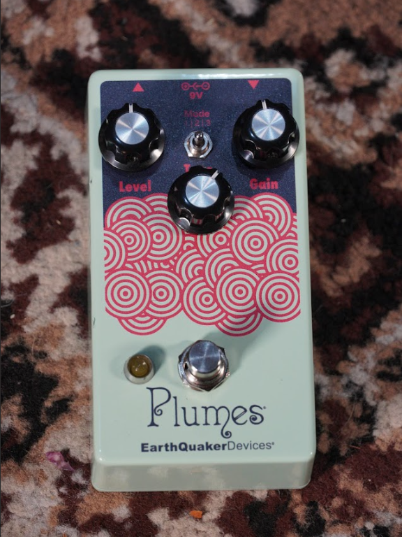 EarthQuaker Devices Plumes Small Signal Shredder Overdrive Pedal - Citron, Sweetwater Exclusive