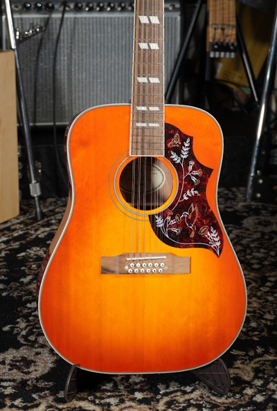 Epiphone Hummingbird 12-String Acoustic/ Electric Guitar