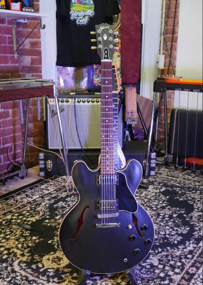 Gibson Custom Shop ES-335 Trans Satin Black 2007