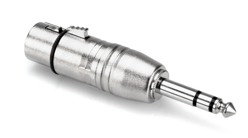 Hosa Adaptor, XLR3F To 1/4 In TRS