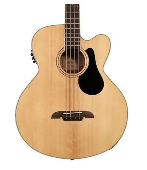 Alvarez Model AB60CE Artist Series Acoustic Electric Bass Guitar Natural Finish