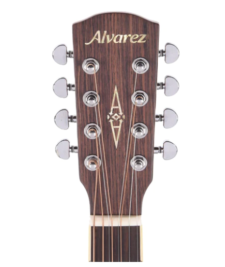 Alvarez AG60-8CESHB Artist Series Acoustic Guitar 8-String Shadowburst Gloss