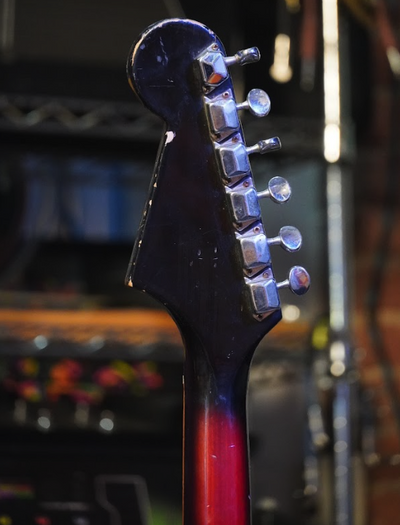 Fiama Semi Hollow Body MIJ Japanese Late 60s Early 70s Red Sunburst